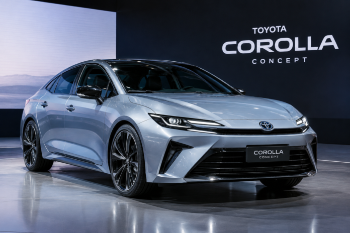 Toyota Corolla Concept Новата Toyota Corolla Concept с ново поколение хибридна технология