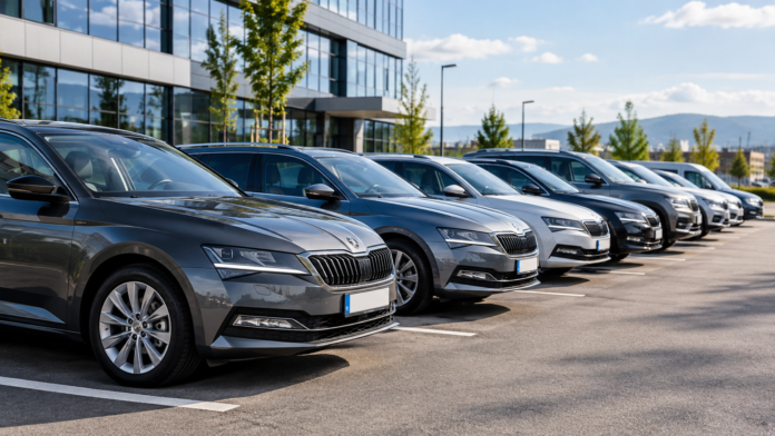 Корпоративен автопарк за B2B наеми Корпоративен автопарк от автомобили за бизнес клиенти