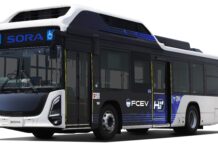 Toyota представи новото поколение на водородния автобус Sora Toyota Sora – ново поколение водороден автобус