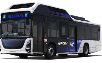 Toyota представи новото поколение на водородния автобус Sora Toyota Sora – ново поколение водороден автобус